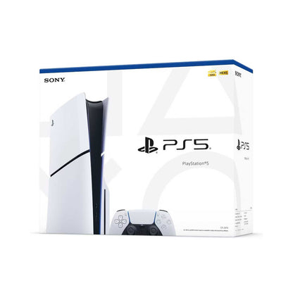 PlayStation 5 Slim blanco edición disco consola Sony oficial 4K HDR controlador incluido