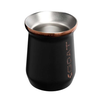 Mate Stanley Messi GOAT Black 236ml vista 3/4 completa funcional