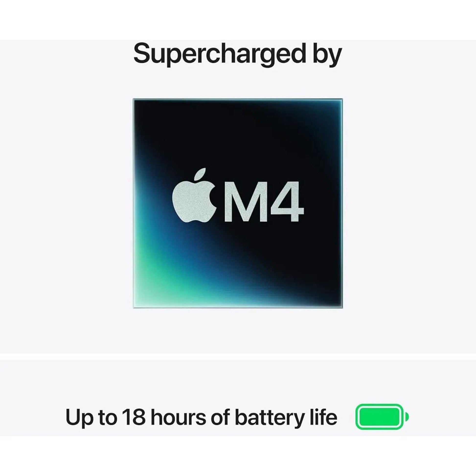 Apple MacBook Air M4 chip procesador batería 18 horas rendimiento premium