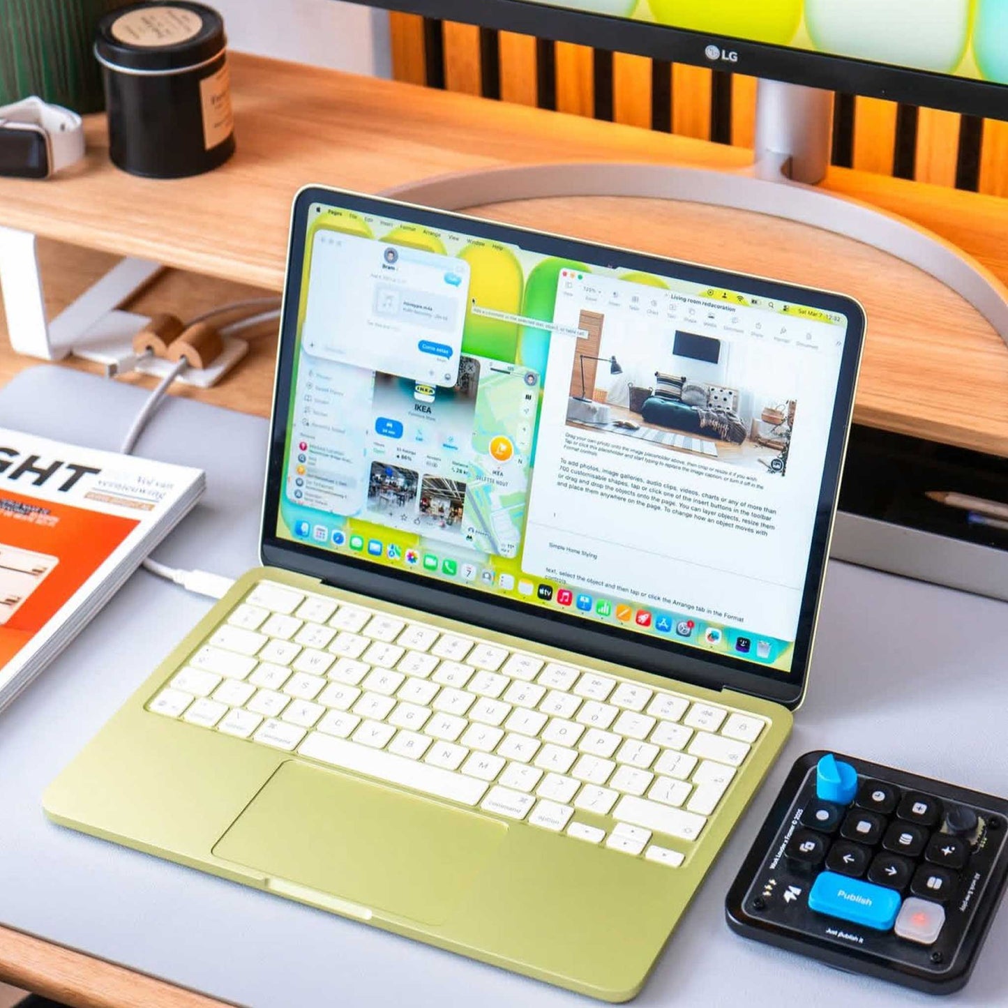 MacBook Neo 13 A18 Pro pantalla Retina 13 pulgadas A18 Pro procesador lifestyle