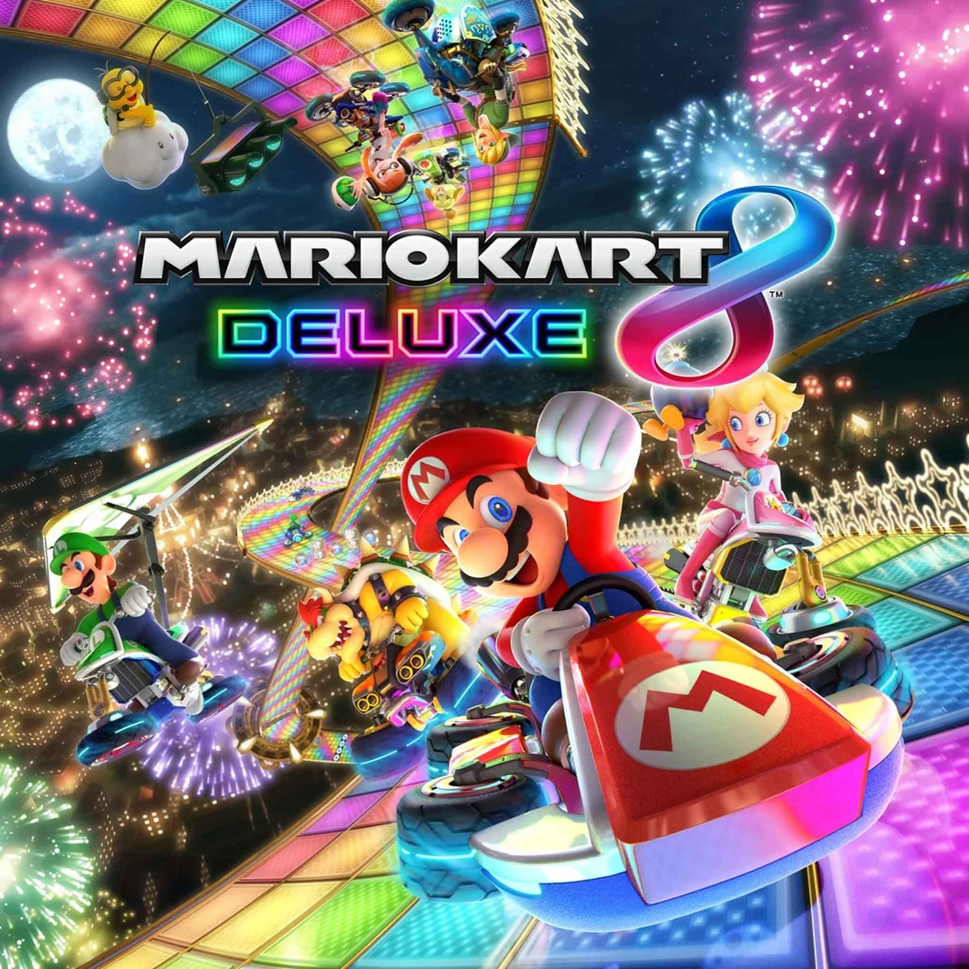 Mario Kart 8 Deluxe gráficos alta definición experiencia gaming Nintendo Switch 2