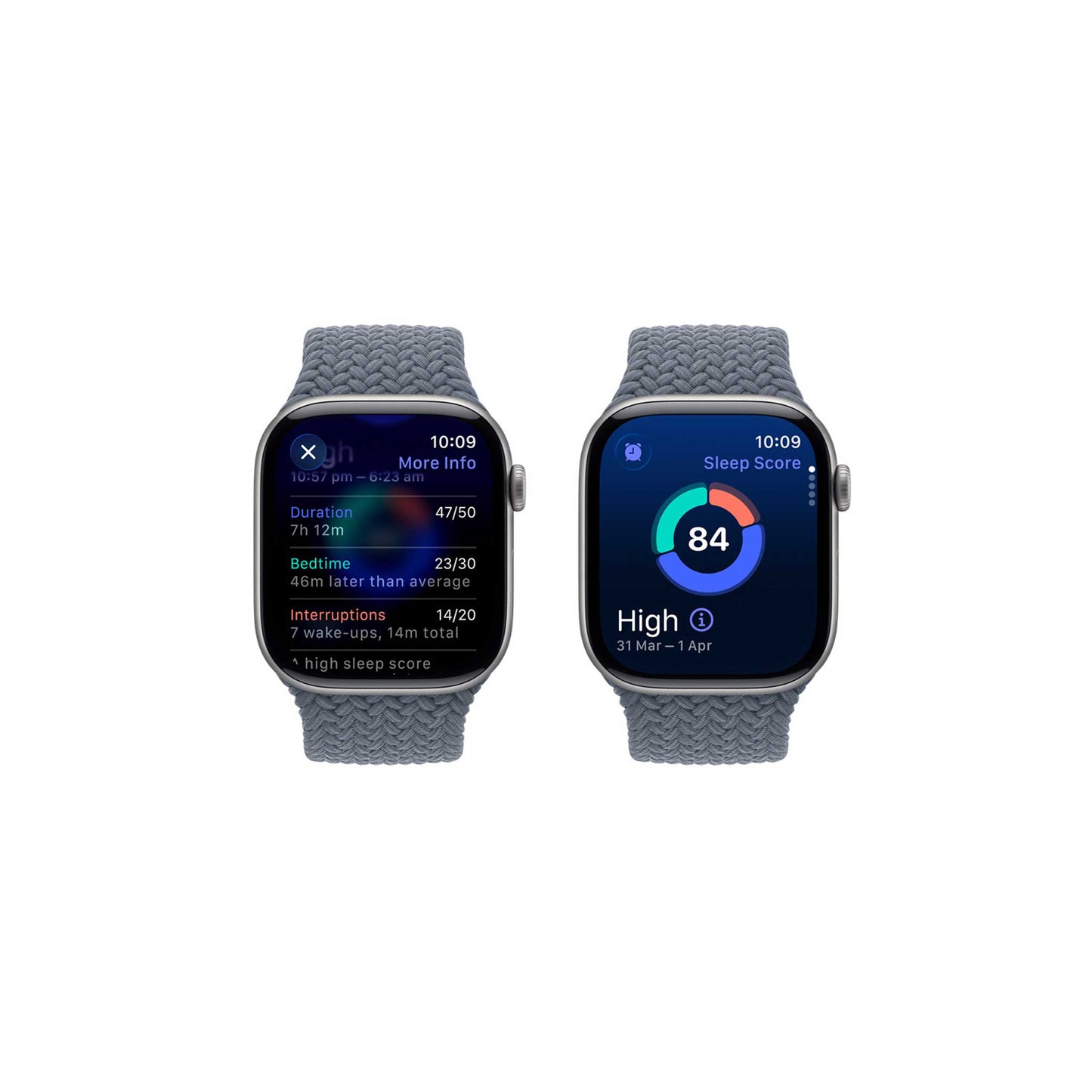 Apple Watch Series 11 sleep tracking score monitor salud nocturna métricas
