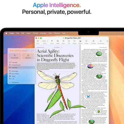 MacBook Air M4 Apple Intelligence personal private powerful funcionalidades