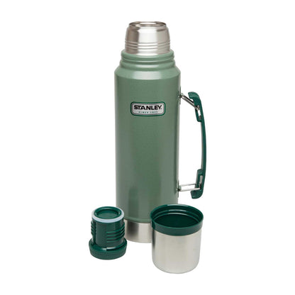 Termo Stanley Heritage Classic 1 litro con vasos accesorios completos